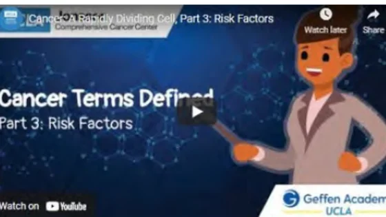 Cancer Terms Part 3 Risk Factors video cover 