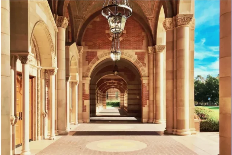 Pathway on campus