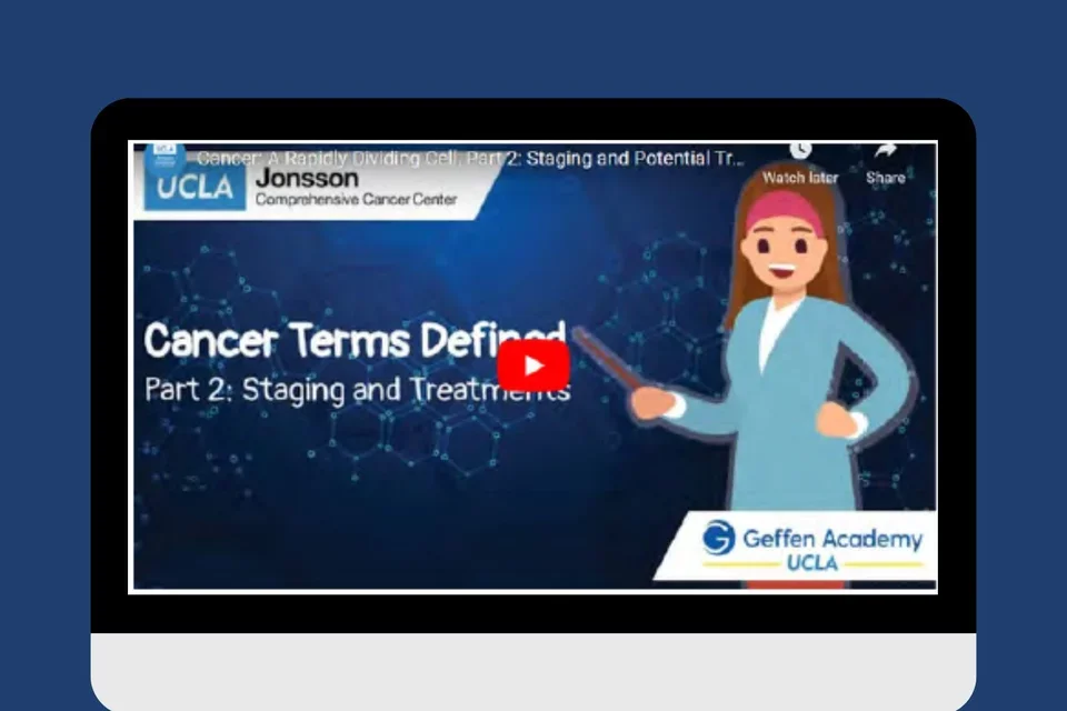 Cancer a rapidly dividing cell animated video cover