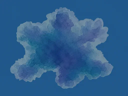 Blue organoid