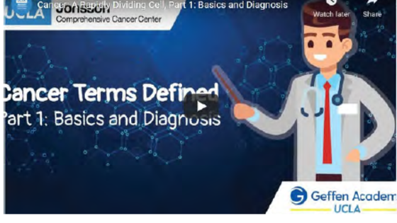 Cancer Terms Part 1 Basics and Diagnosis video cover 