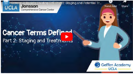 Cancer Terms: Staging and treatment Part 2 video cover 