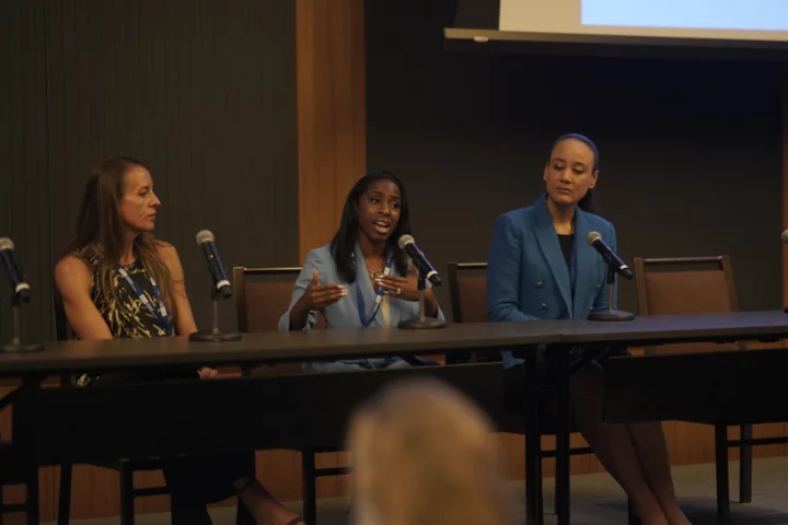 Female led Panel discussion at the JCCC retreat